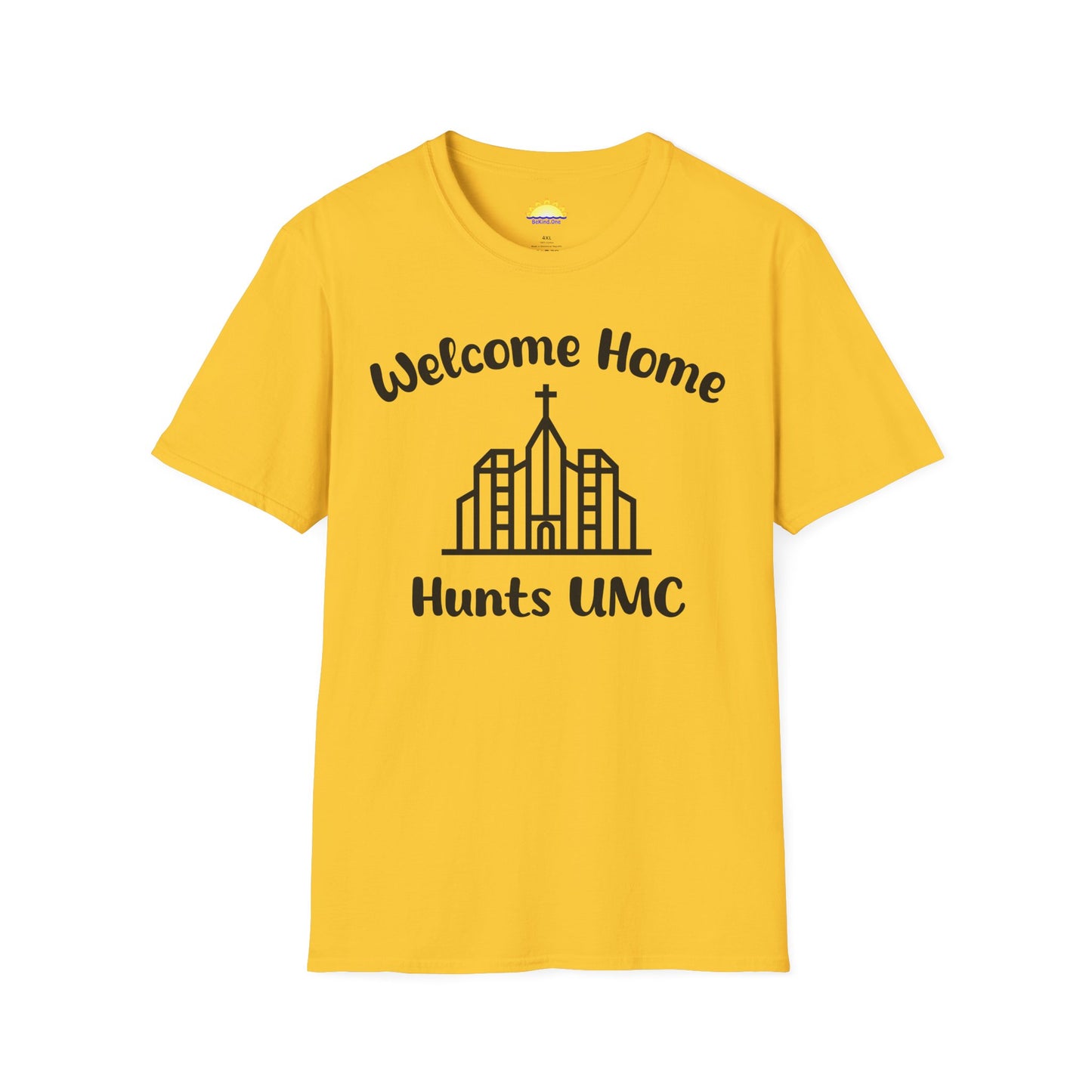 Hunts UMC - Welcome Home - Unisex Softstyle T-Shirt