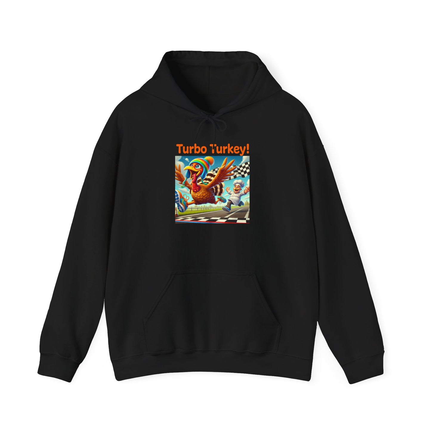 Turbo Turkey! - Unisex Heavy Blend™ Hooded Sweatshirt