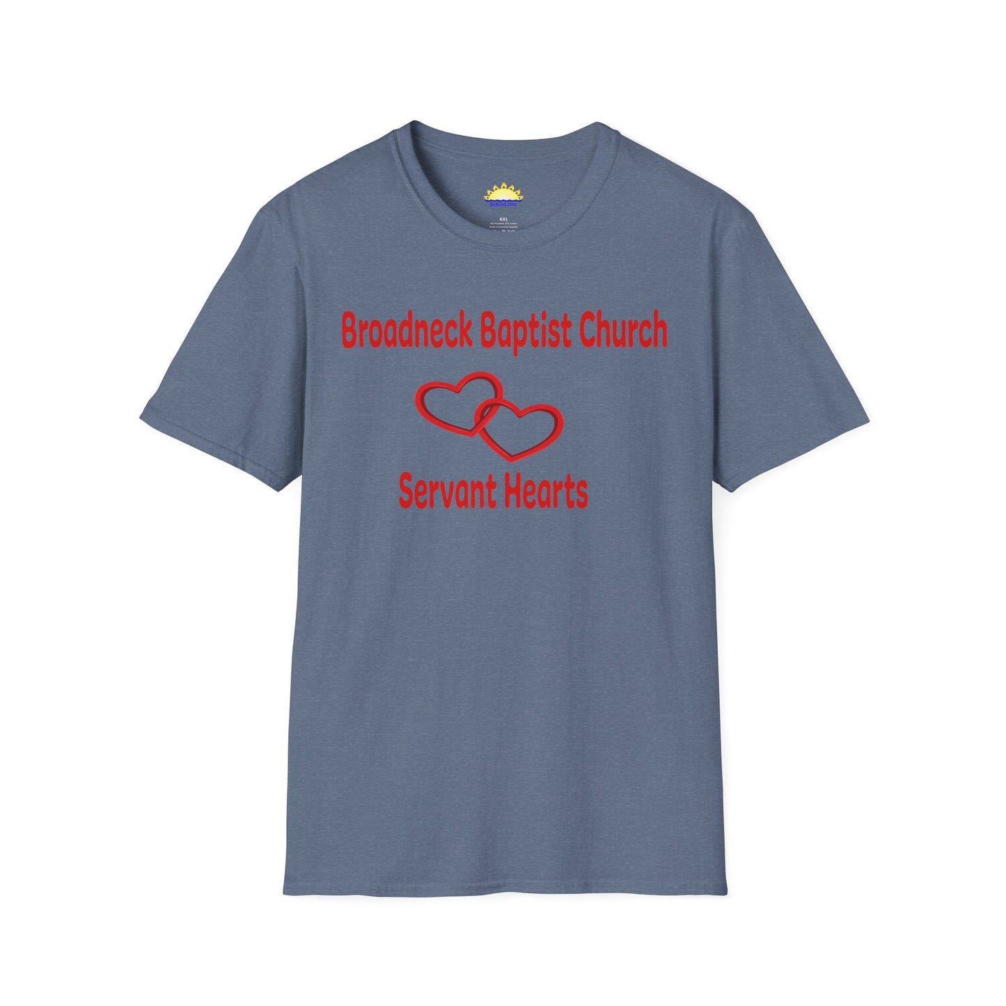 Broadneck Baptist Church - Servant Hearts - Unisex Softstyle T-Shirt
