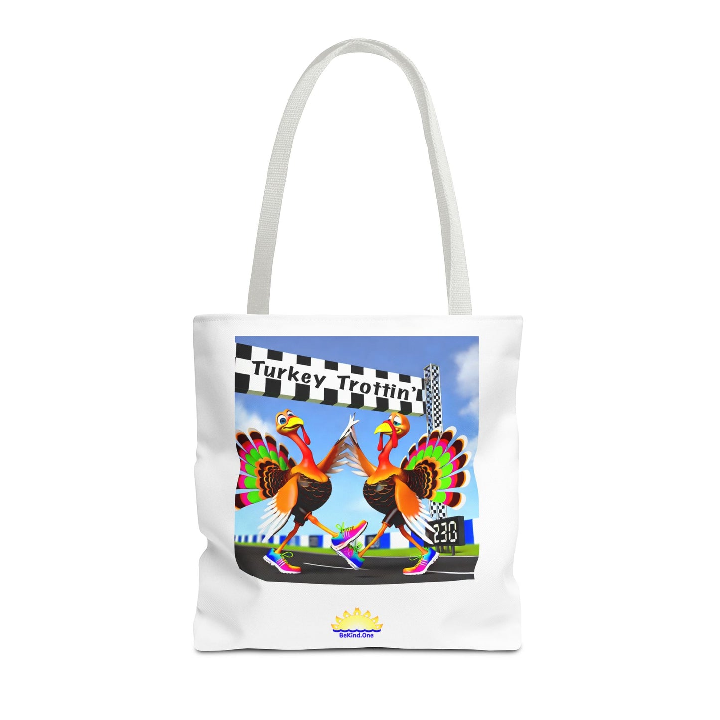 Turkey Trottin' - Tote Bag (AOP)