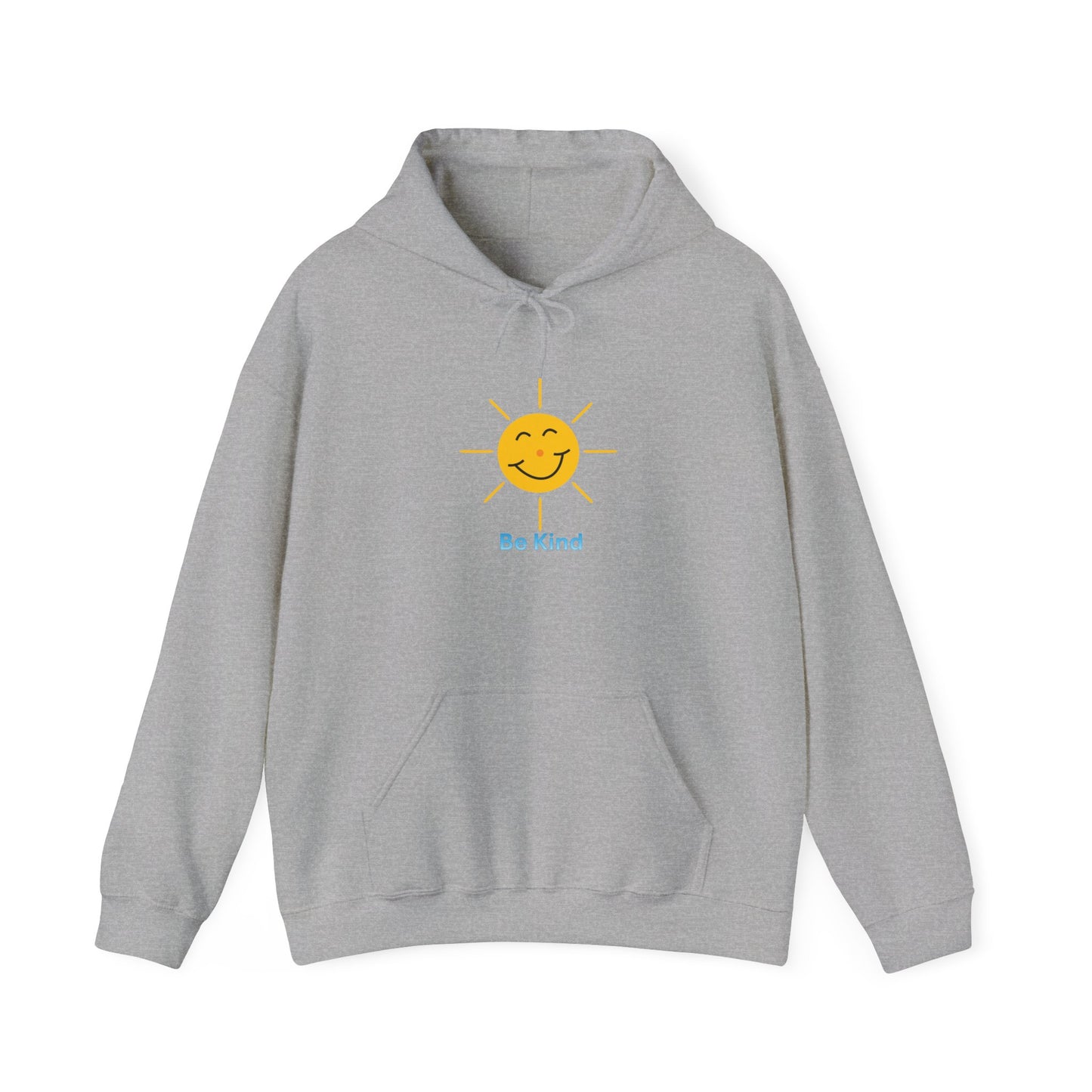Be Kind & Love Graphics - Unisex Heavy Blend™ Hooded Sweatshirt