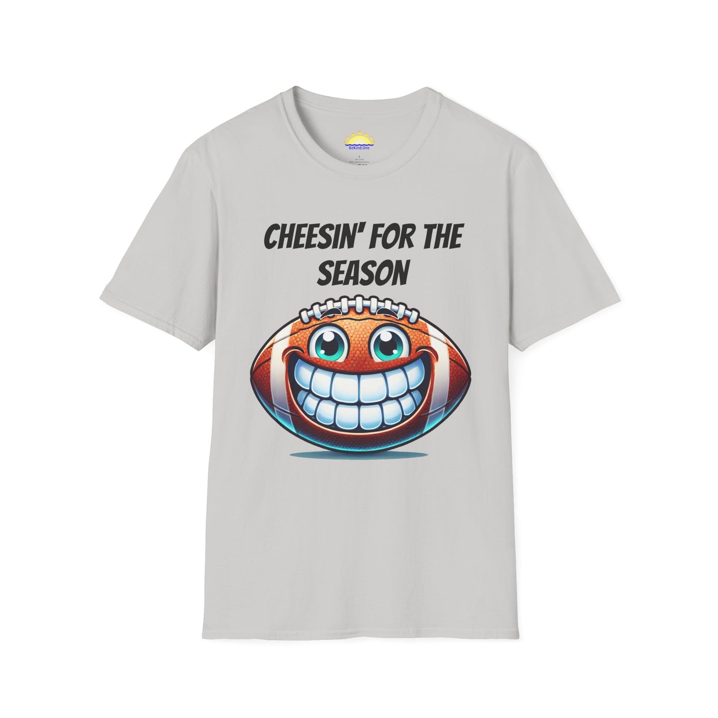 Cheesin' for the Season (Football) - Unisex Softstyle T-Shirt