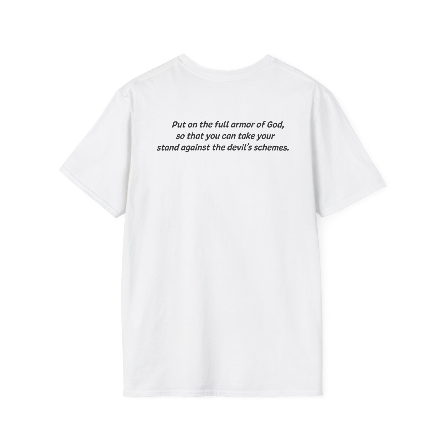 Ephesians 6:11 - God Coordinates - Unisex Softstyle T-Shirt