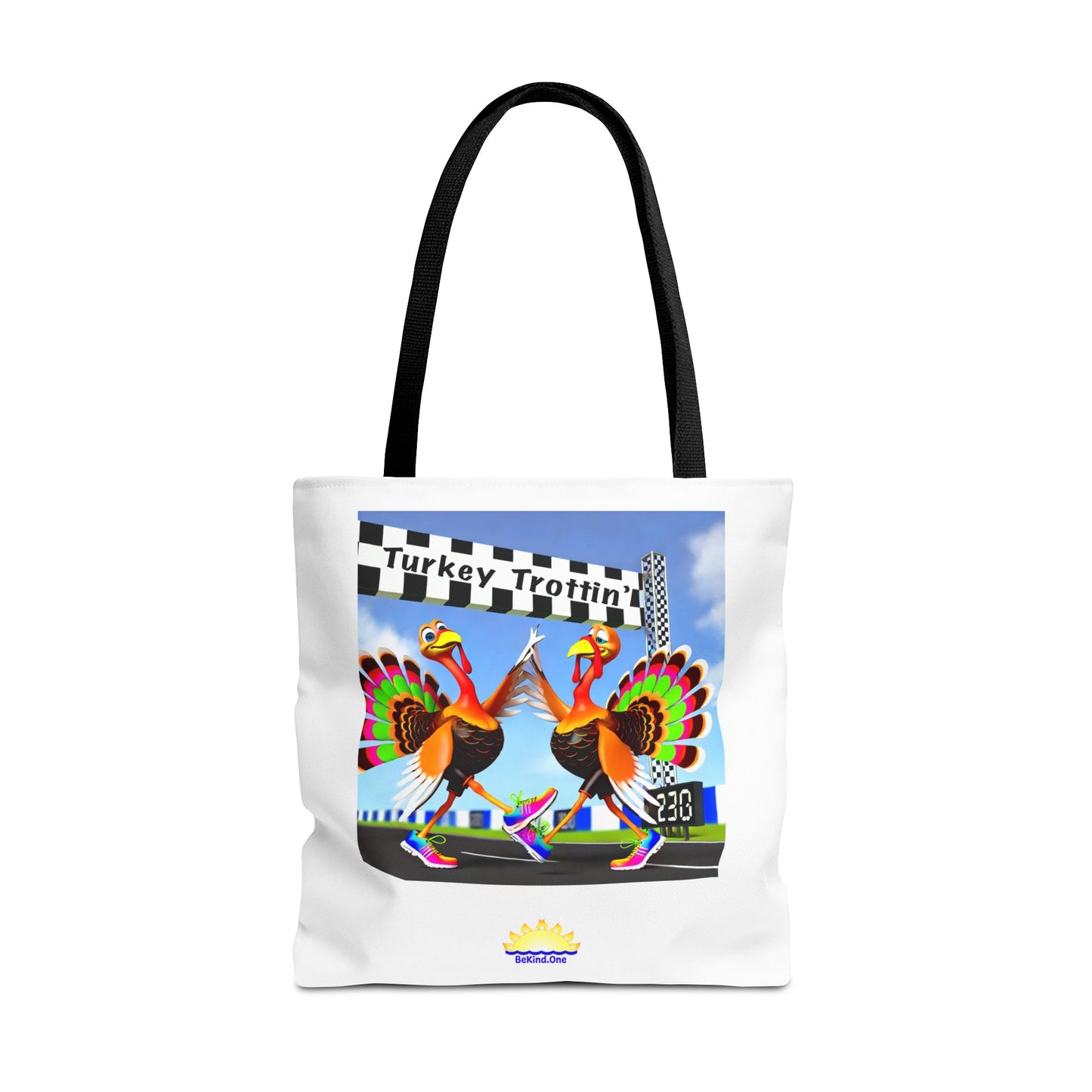 Turkey Trottin' - Tote Bag (AOP)