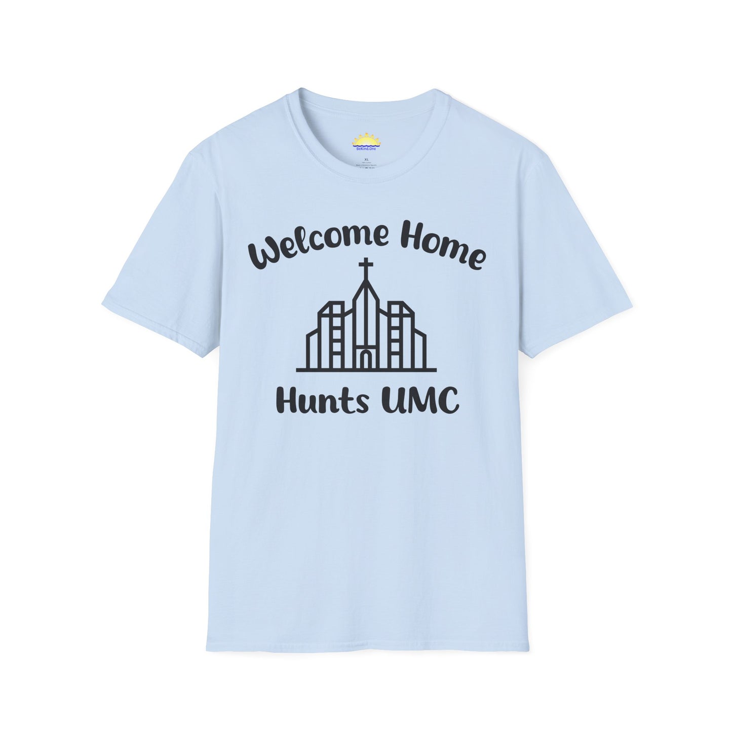 Hunts UMC - Welcome Home - Unisex Softstyle T-Shirt