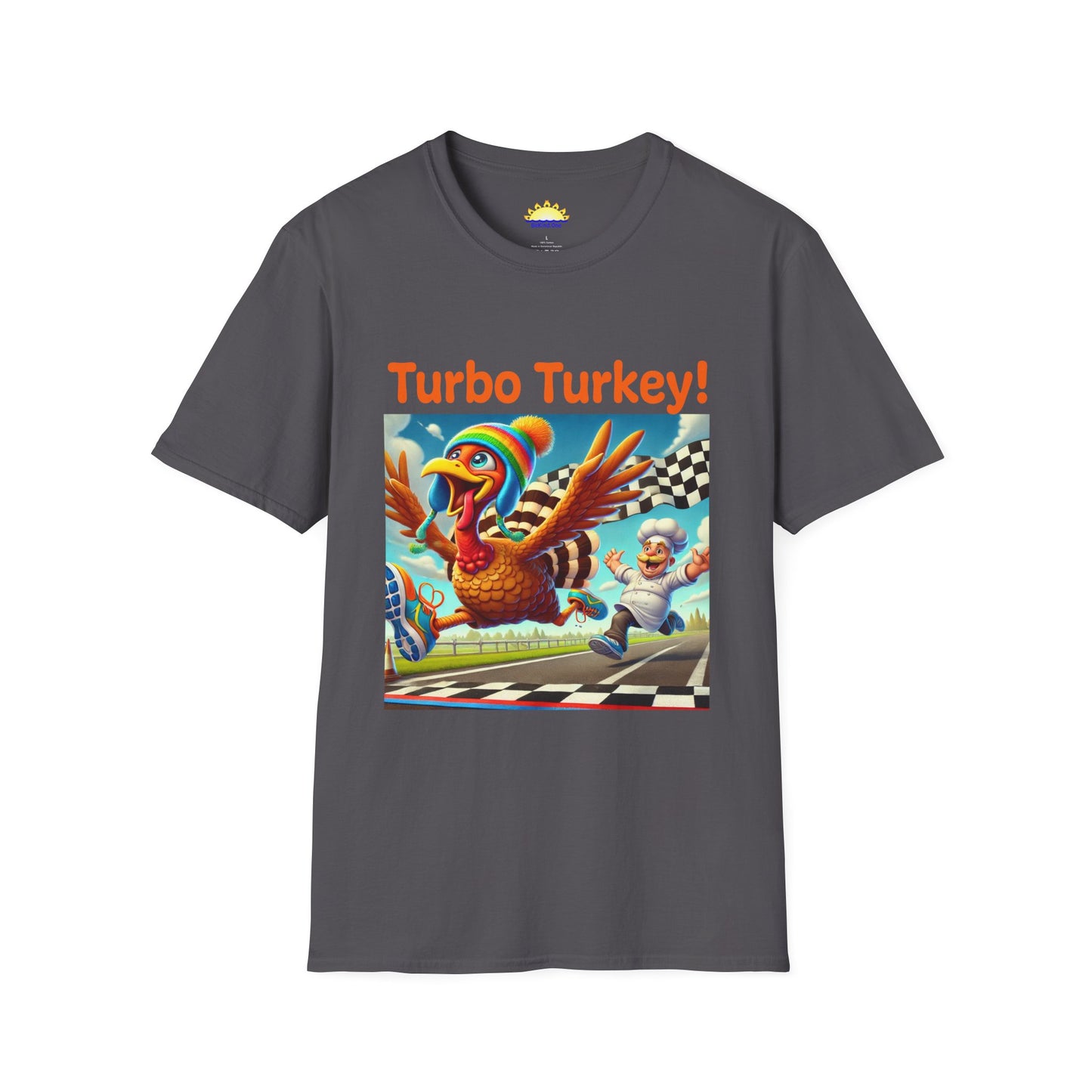 Turbo Turkey! - Unisex Softstyle T-Shirt