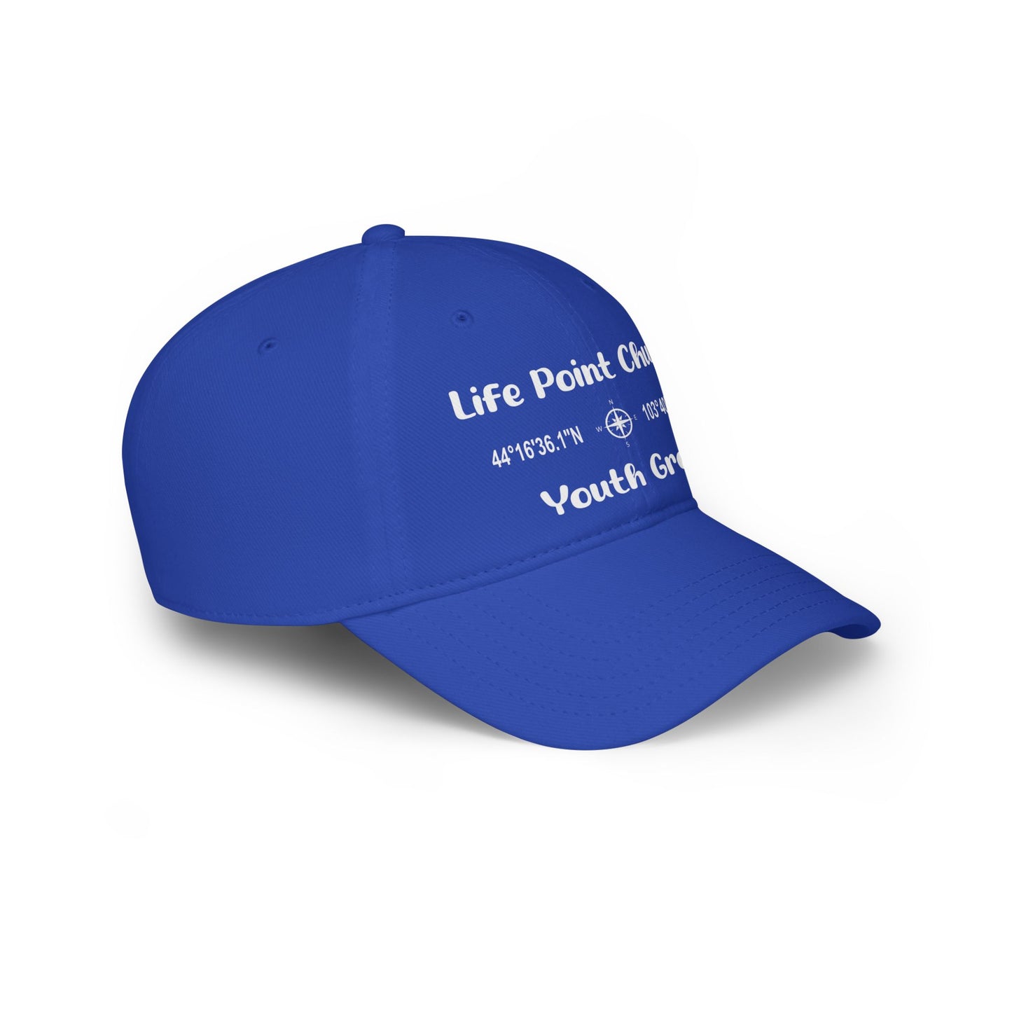 Life Point Church - GPS Coordinates - Low Profile Baseball Cap