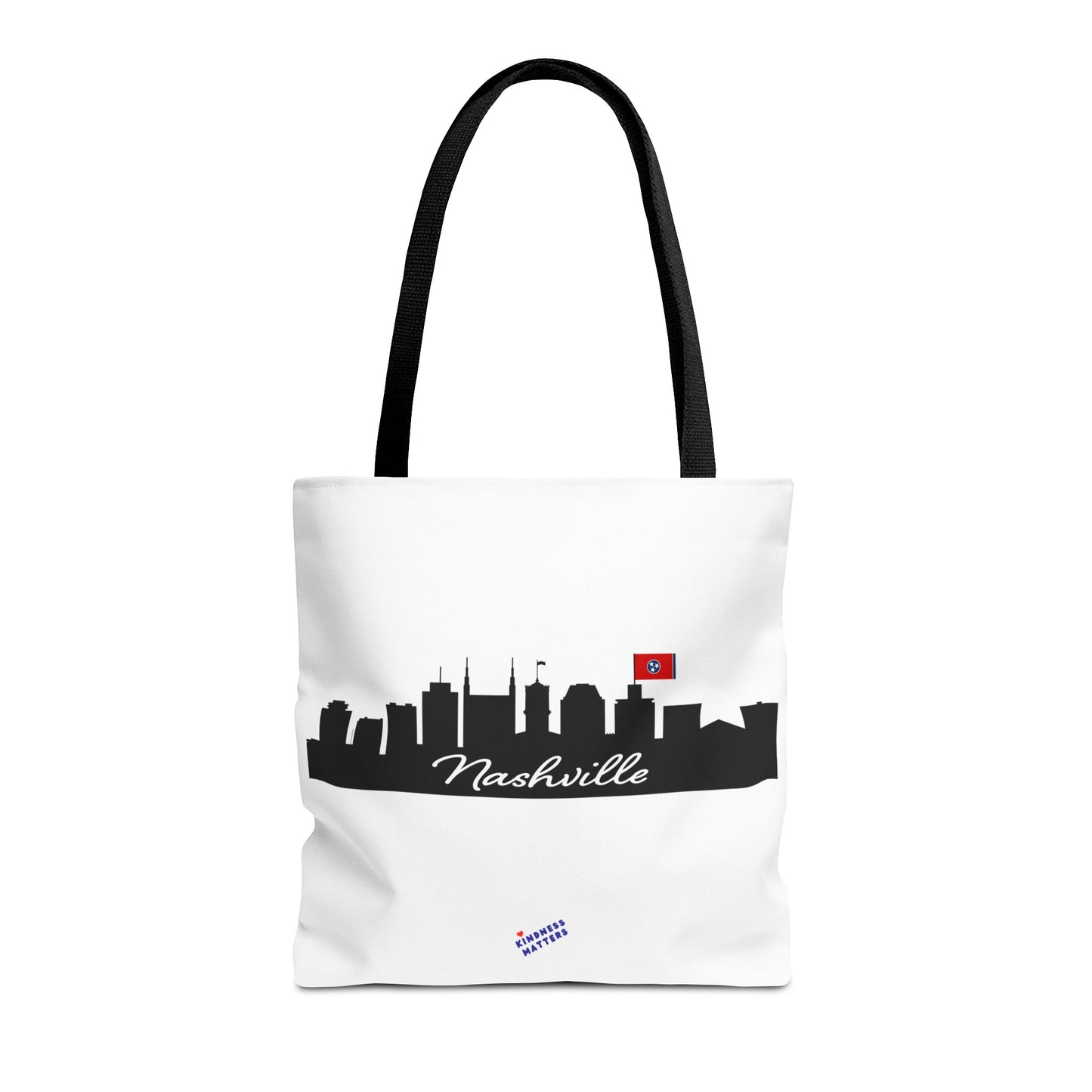 Nashville - City Outline - Tote Bag (AOP)