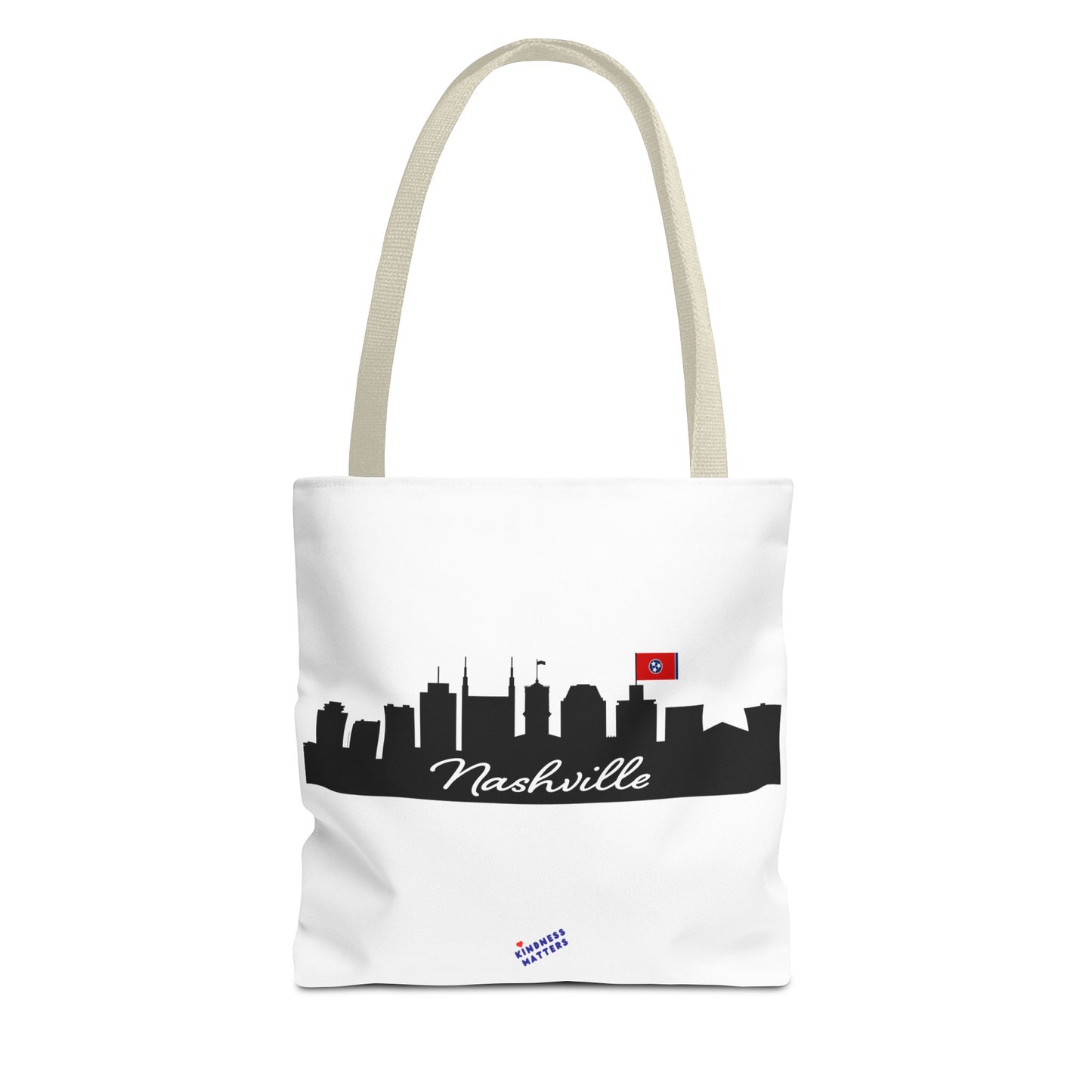 Nashville - City Outline - Tote Bag (AOP)