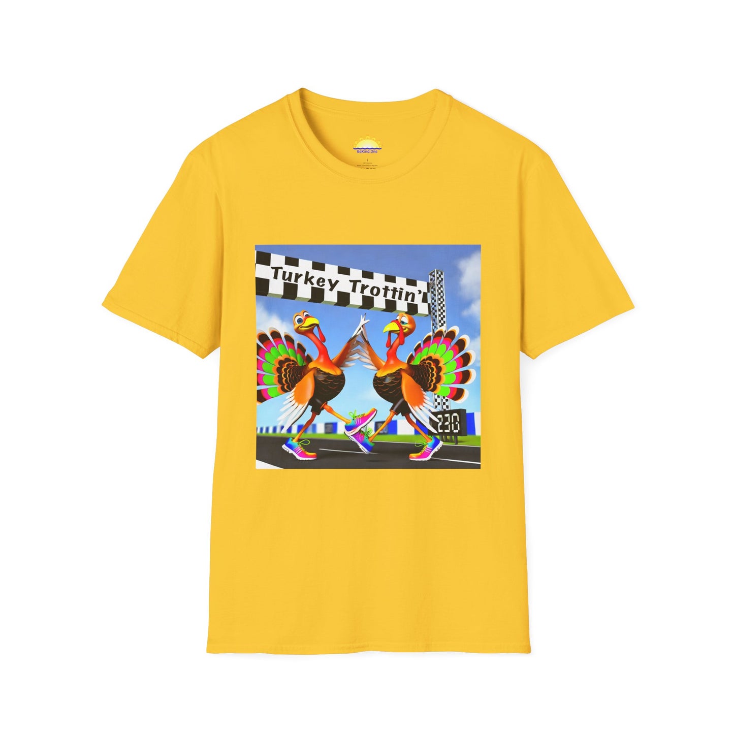 Turkey Trottin' - Unisex Softstyle T-Shirt