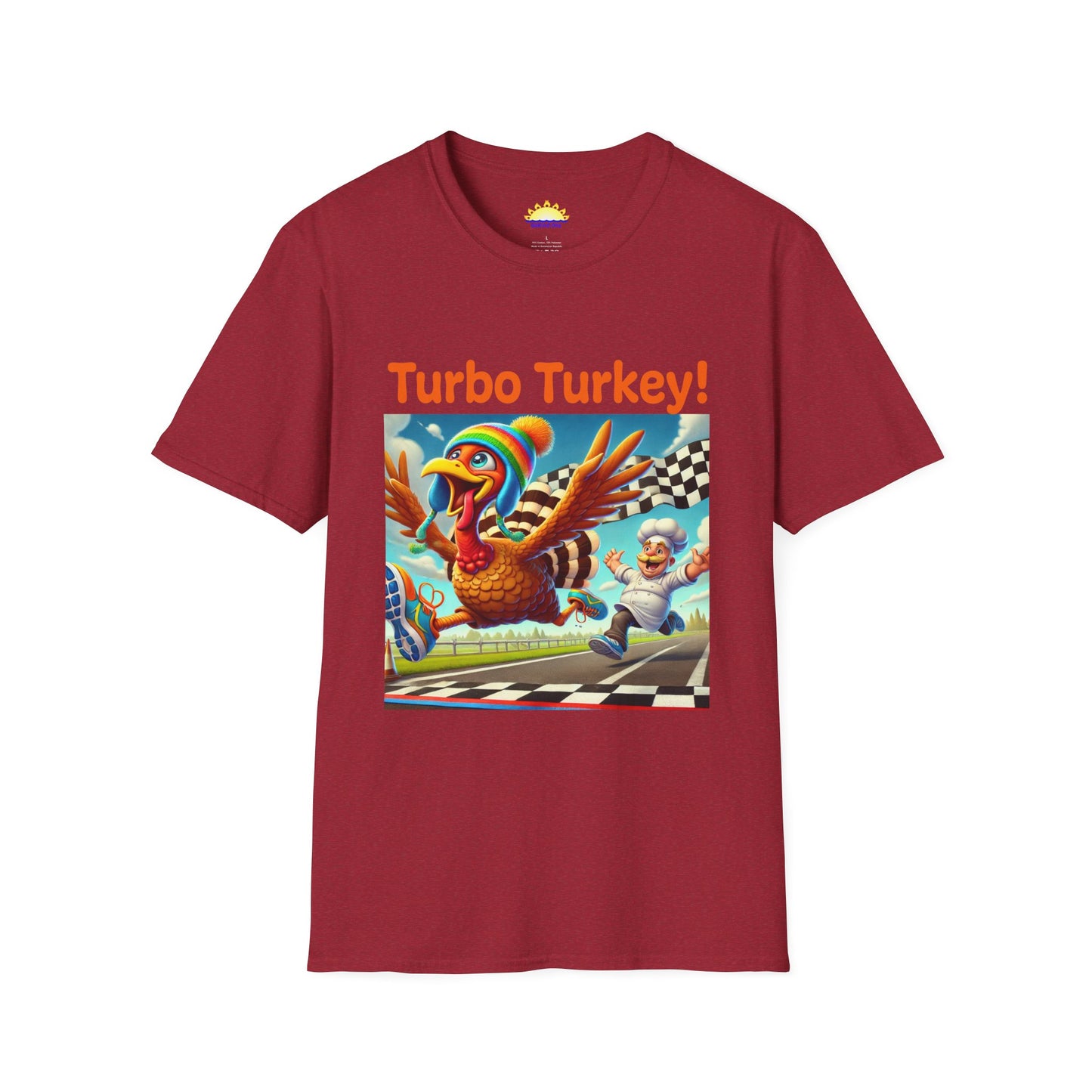 Turbo Turkey! - Unisex Softstyle T-Shirt