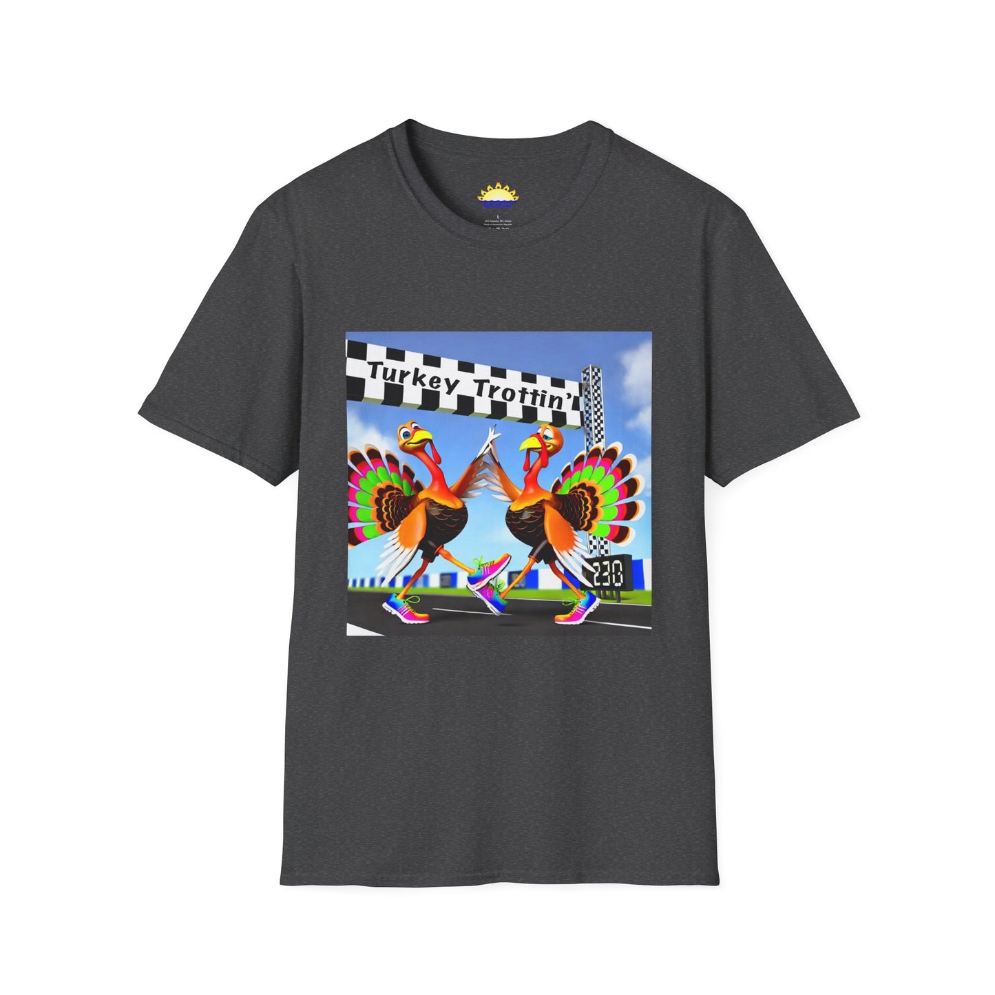 Turkey Trottin' - Unisex Softstyle T-Shirt