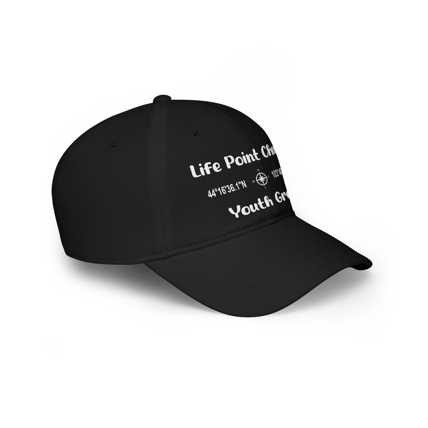 Life Point Church - GPS Coordinates - Low Profile Baseball Cap