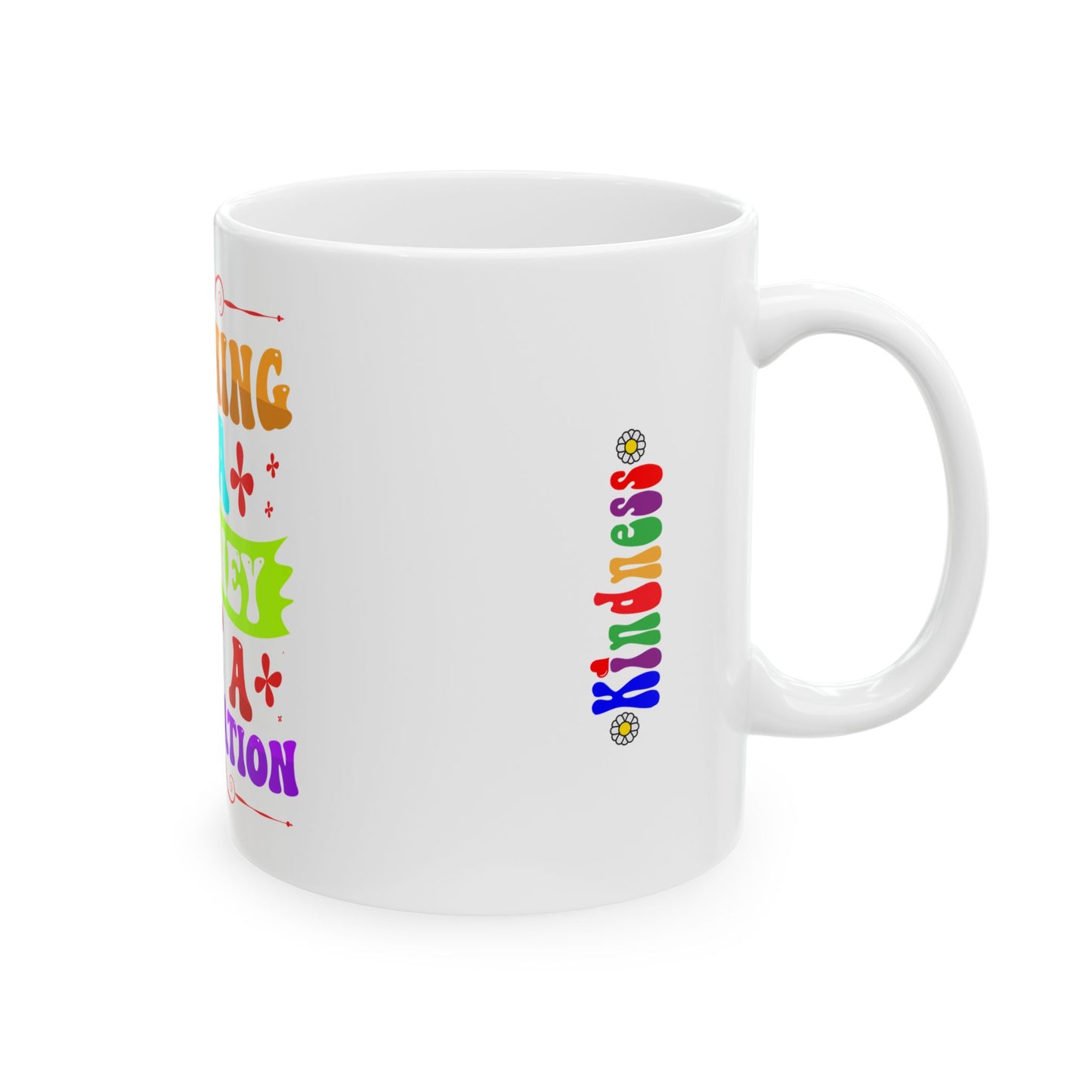 Teacher Appreciation Gift - Learning is a Journey - Coffee Mug – 11oz, 15 oz