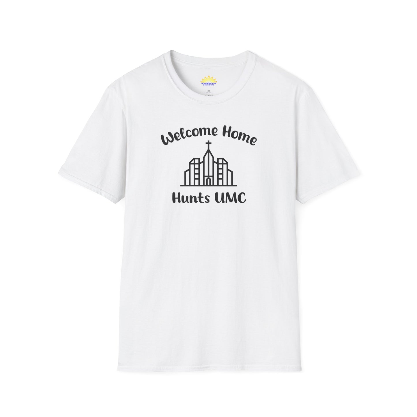Hunts UMC - Welcome Home - Unisex Softstyle T-Shirt