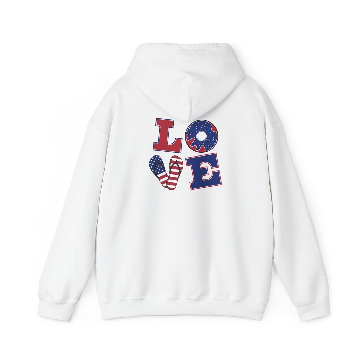 Be Kind & Love Graphics - Unisex Heavy Blend™ Hooded Sweatshirt