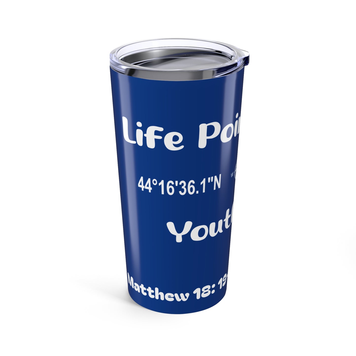 Life Point Church - GPS Coordinates - Tumbler 20oz
