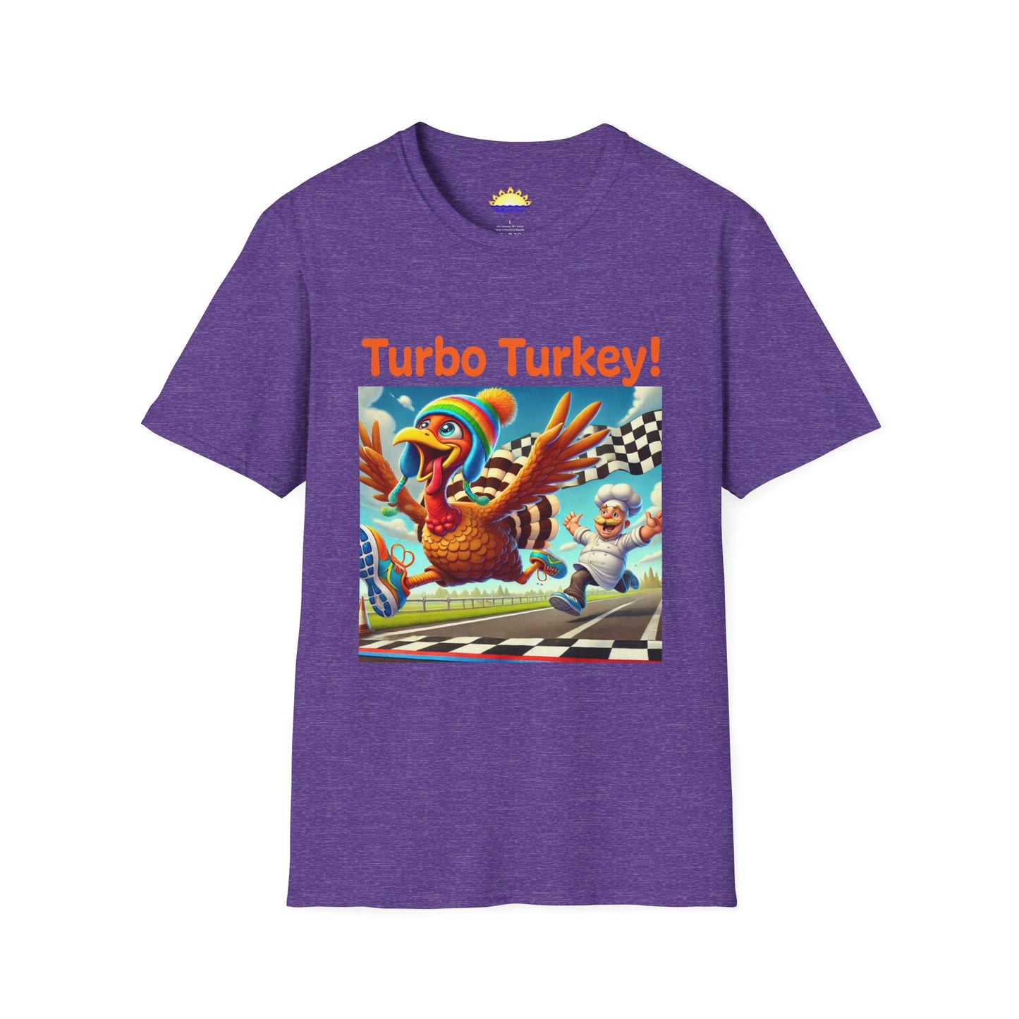 Turbo Turkey! - Unisex Softstyle T-Shirt