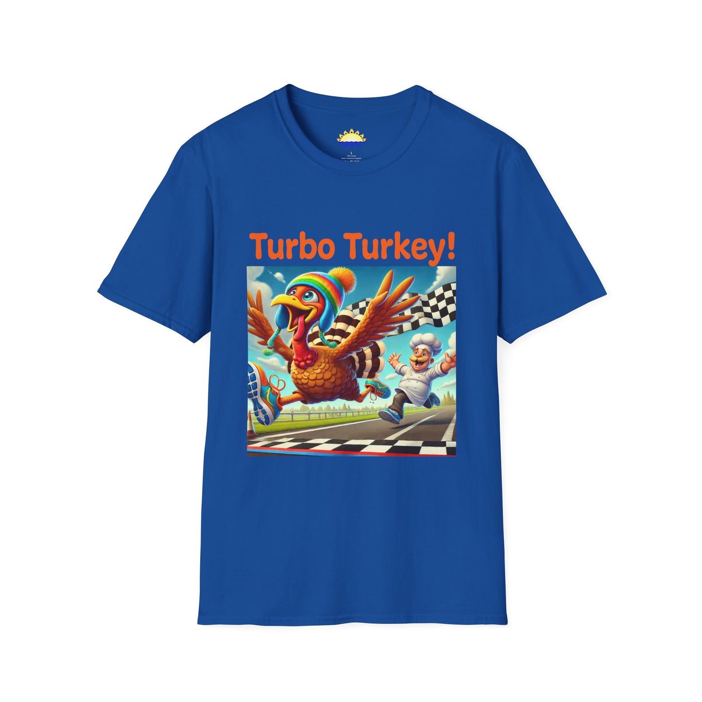 Turbo Turkey! - Unisex Softstyle T-Shirt