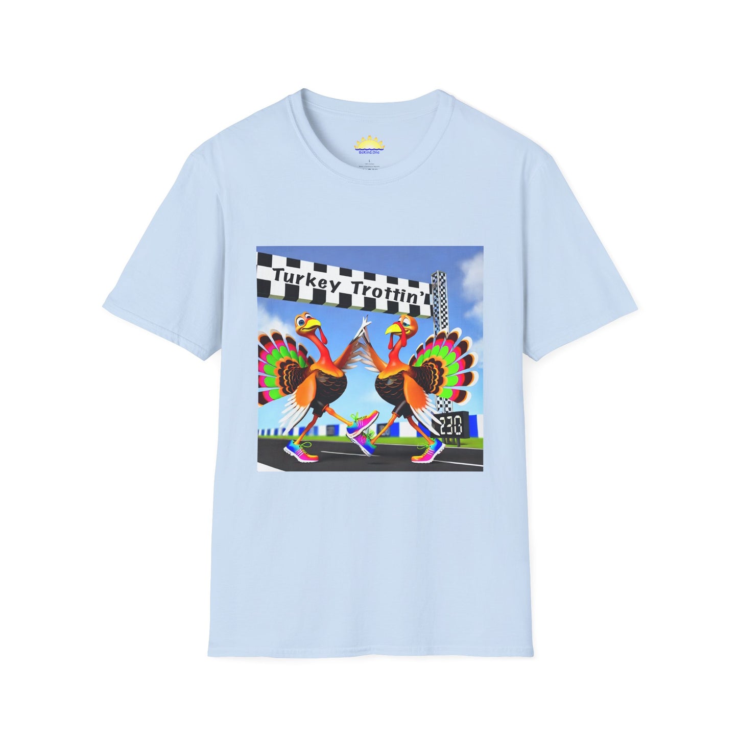Turkey Trottin' - Unisex Softstyle T-Shirt