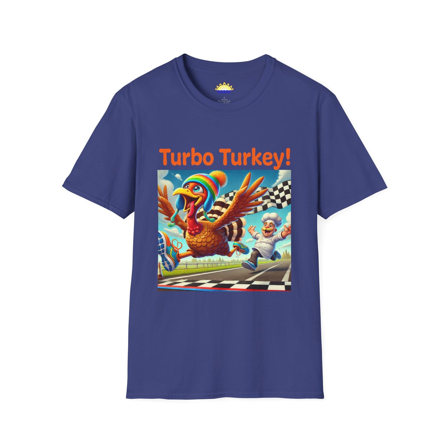 Turbo Turkey! - Unisex Softstyle T-Shirt