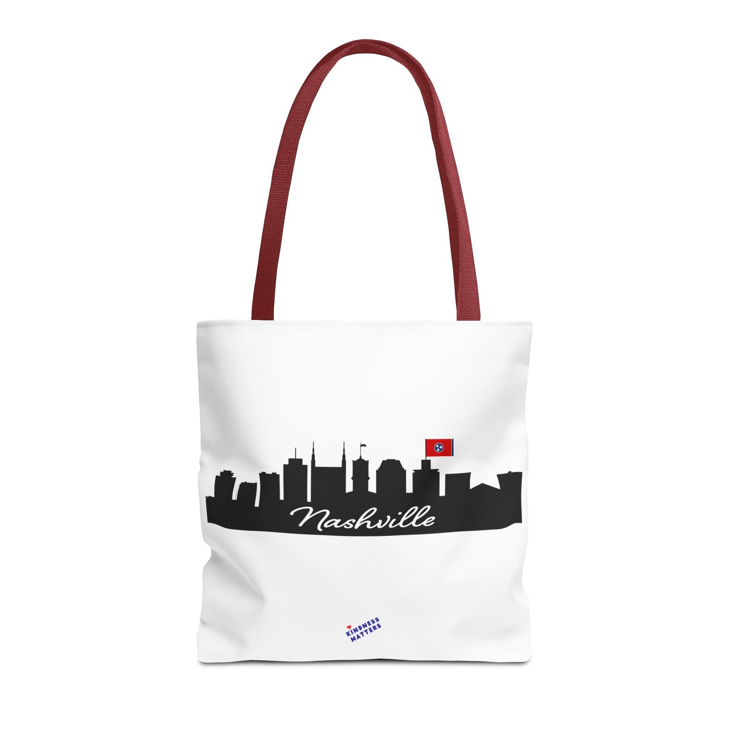 Nashville - City Outline - Tote Bag (AOP)