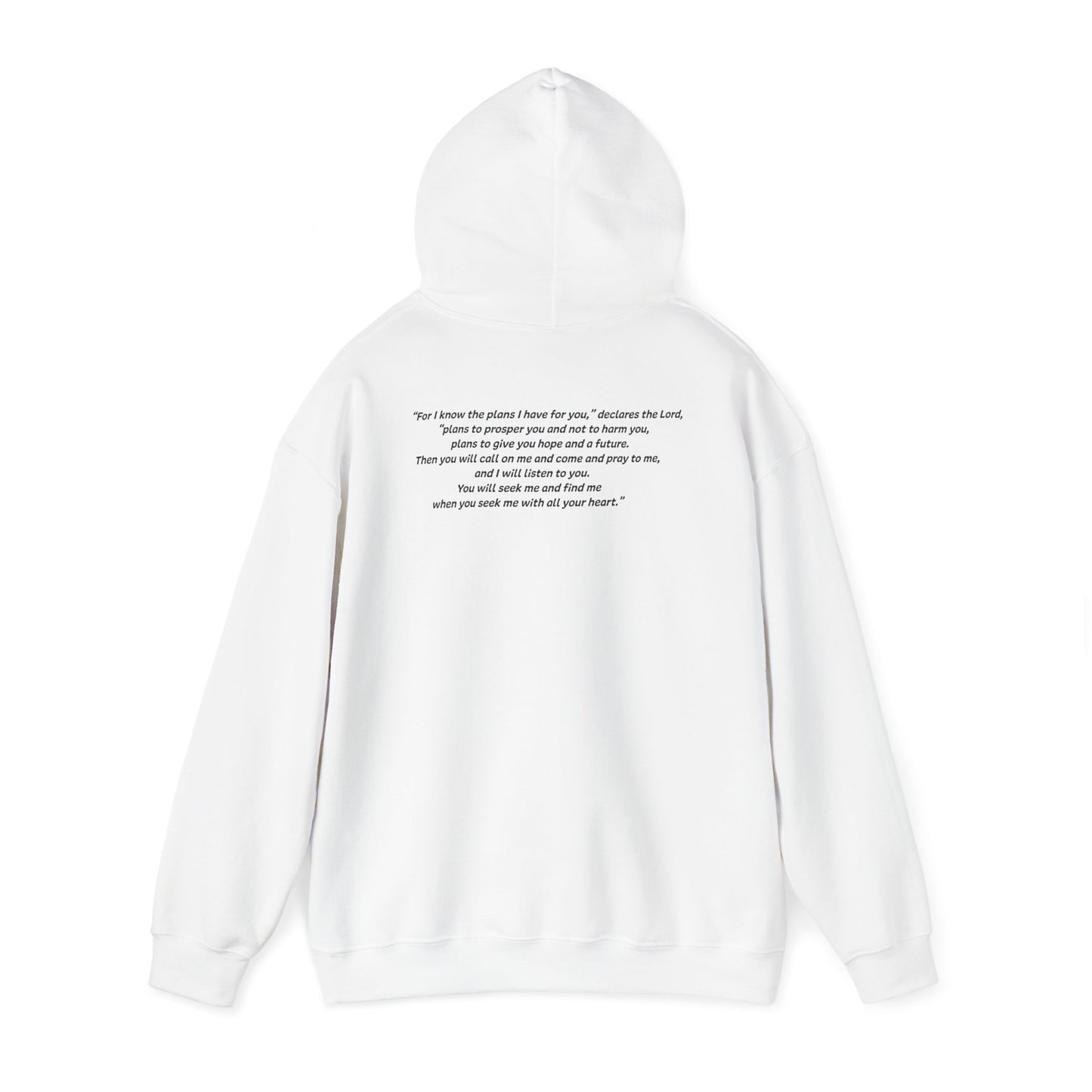 Jeremiah 29:11-13 - God Coordinates - Unisex Heavy Blend™ Hooded Sweatshirt