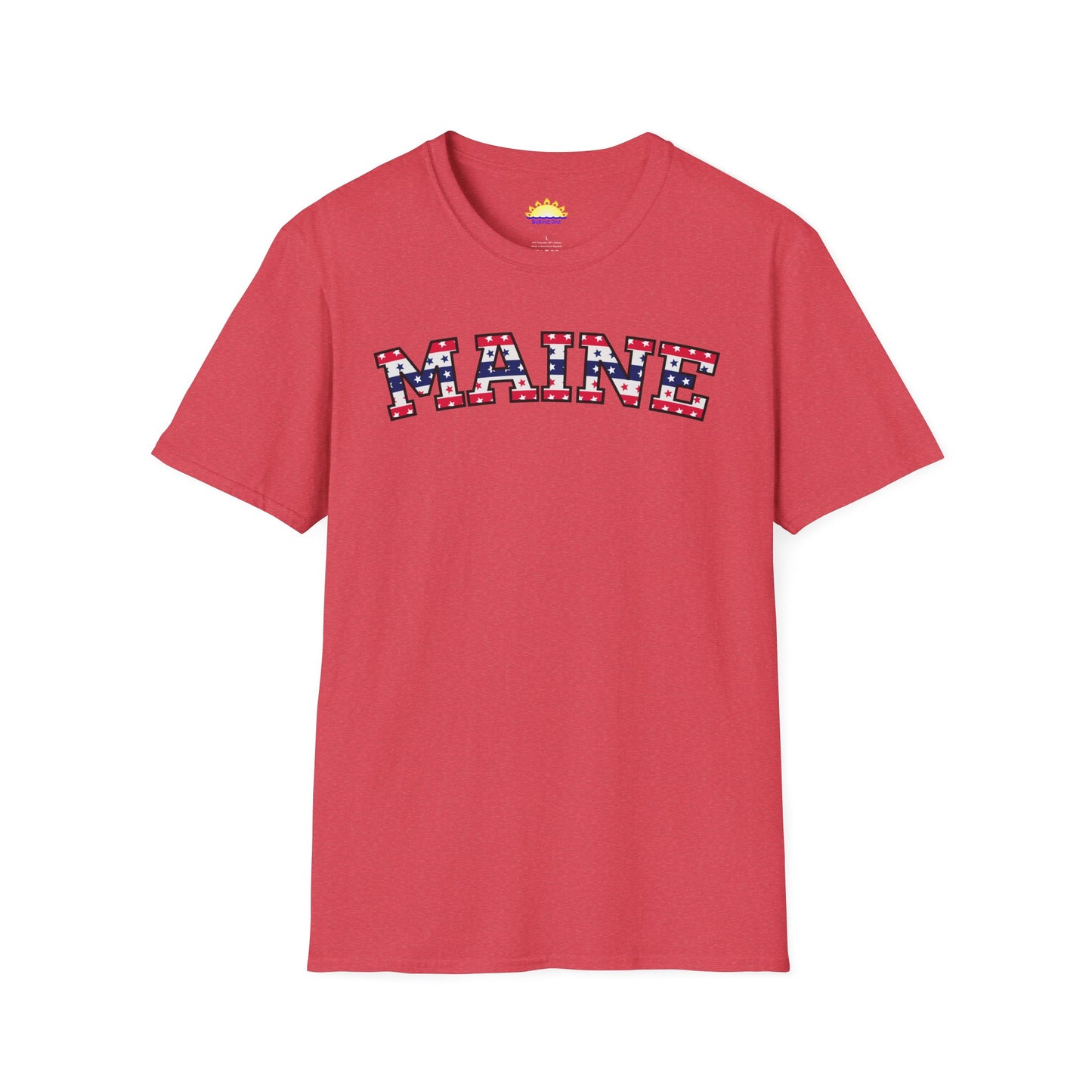 Maine - Unisex Softstyle T-Shirt