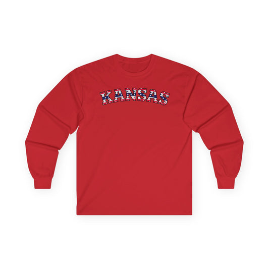 Kansas - Unisex Ultra Cotton Long Sleeve Tee
