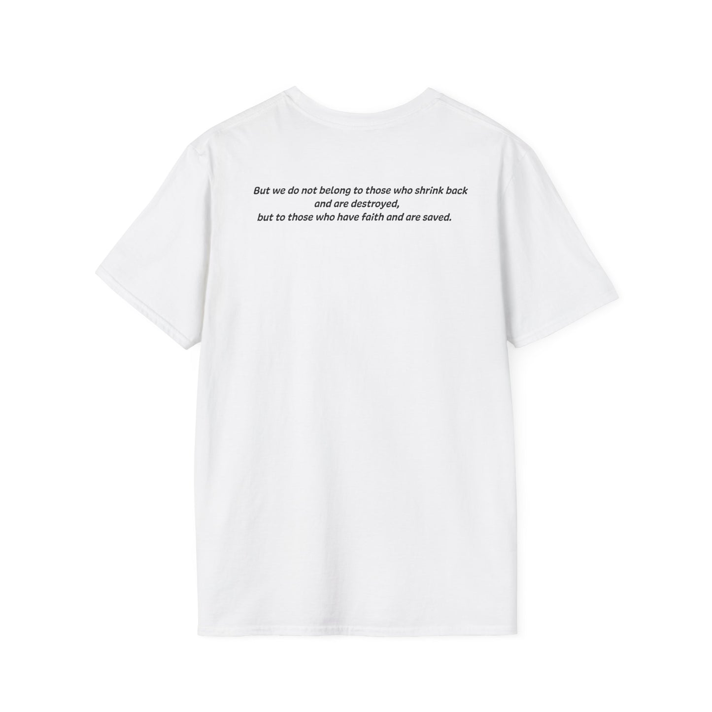 Hebrews‬ ‭10‬:‭39‬‬‬‬‬‬‬‬ - God Coordinates - Unisex Softstyle T-Shirt