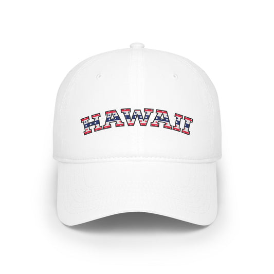 Hawaii - Low Profile Baseball Cap