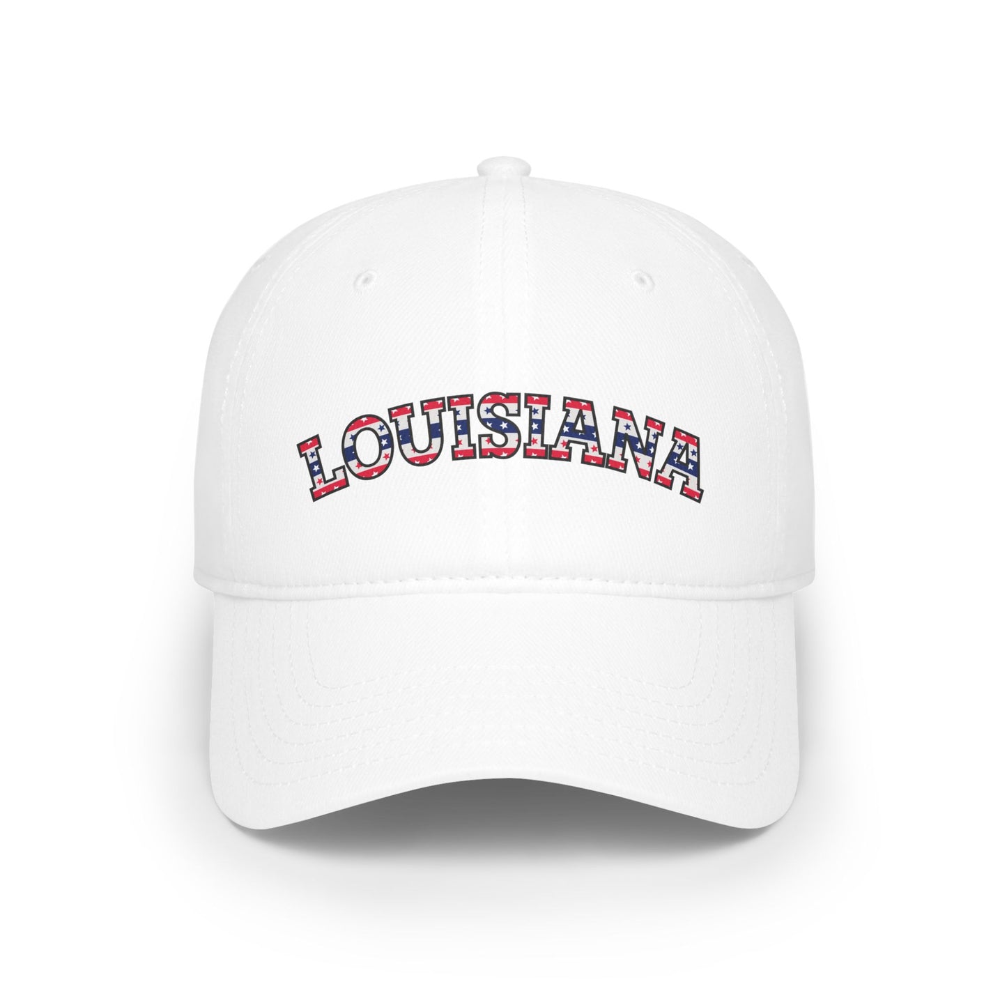 Louisiana - Low Profile Baseball Cap