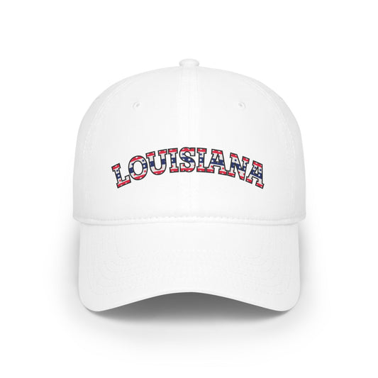 Louisiana - Low Profile Baseball Cap