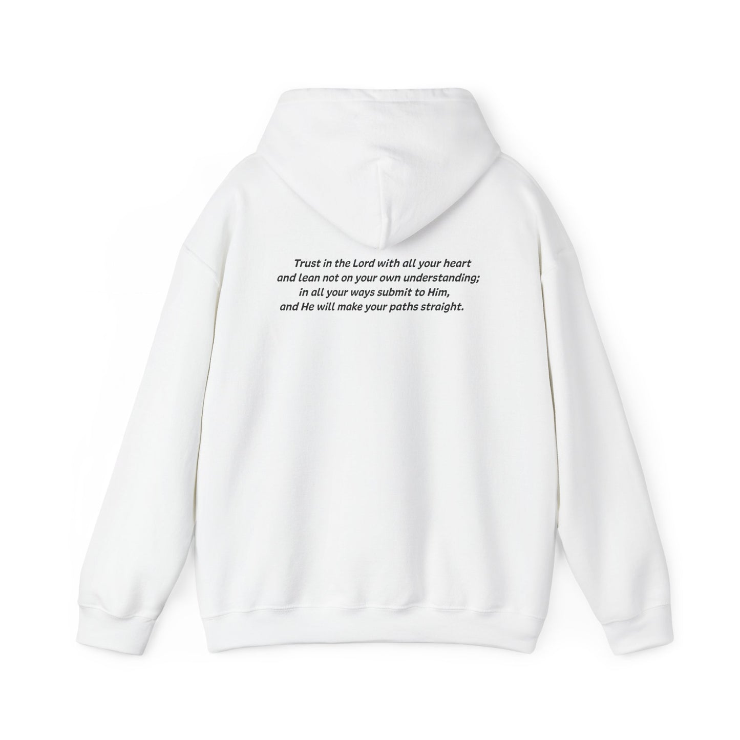 Proverbs‬ ‭3‬:‭5‬-‭6 - God Coordinates - Unisex Heavy Blend™ Hooded Sweatshirt