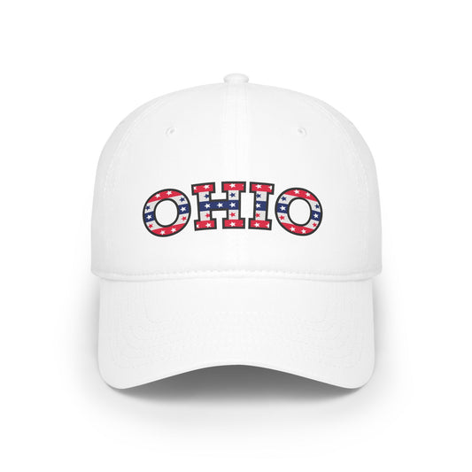 Ohio - Low Profile Baseball Cap
