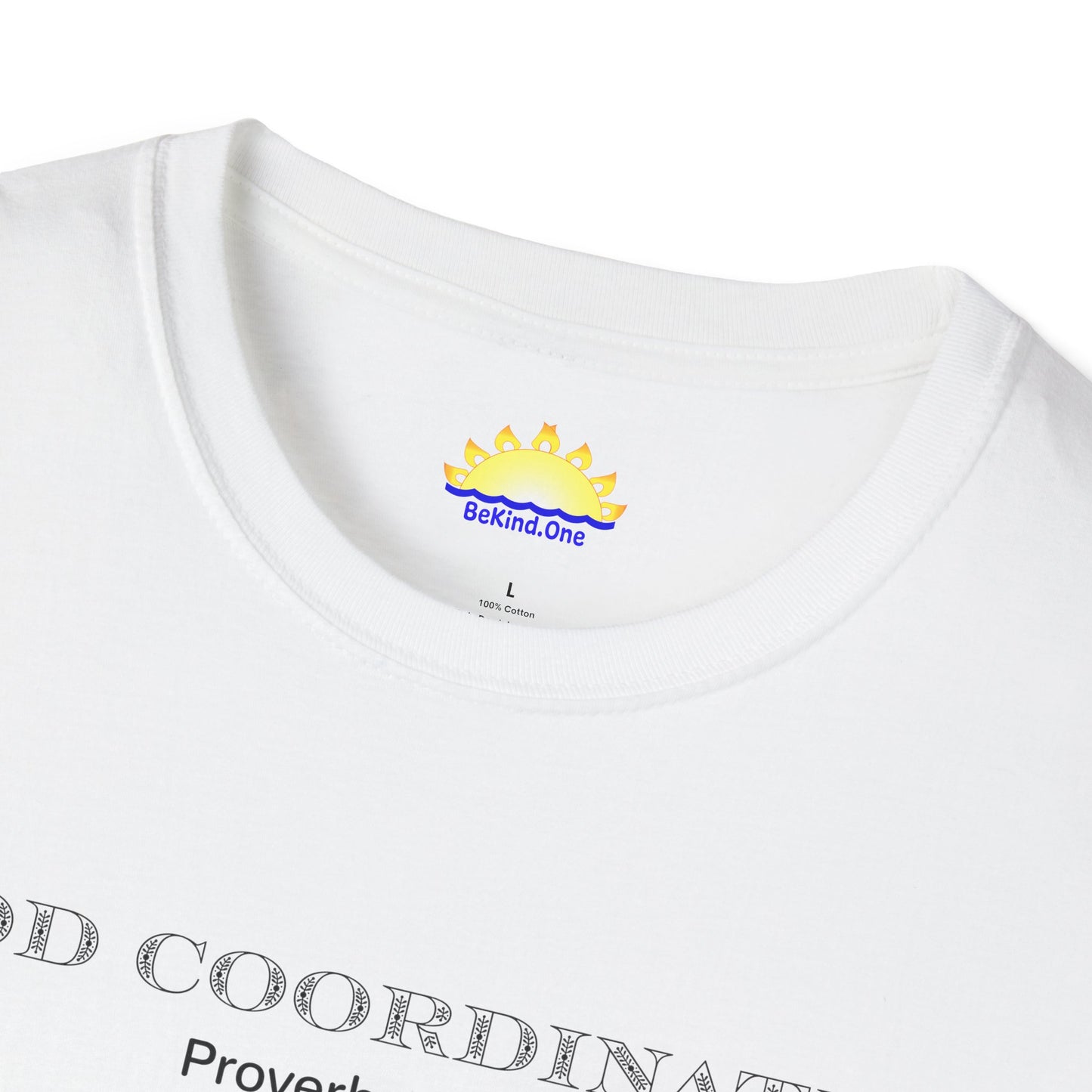 Proverbs‬ ‭3‬:‭5‬-‭6 - God Coordinates - Unisex Softstyle T-Shirt