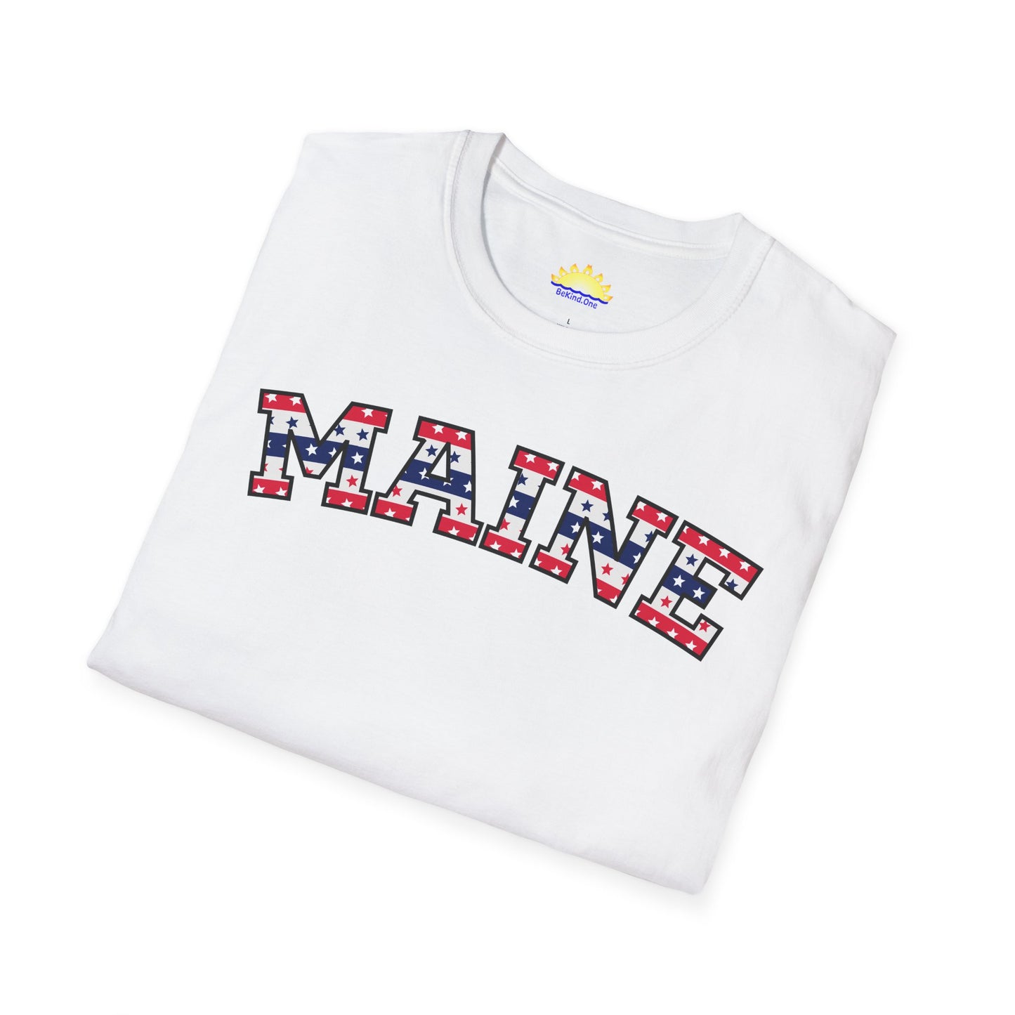 Maine - Unisex Softstyle T-Shirt