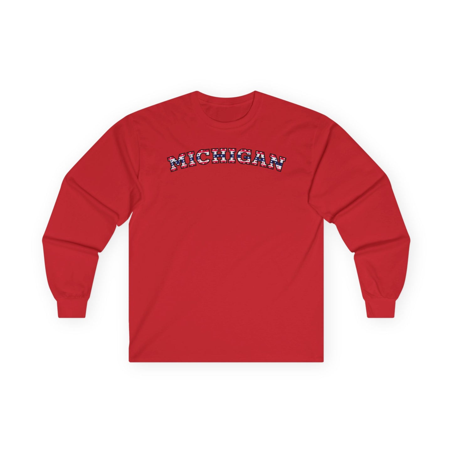 Michigan - Unisex Ultra Cotton Long Sleeve Tee