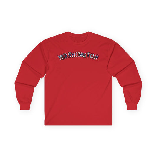 Washington - Unisex Ultra Cotton Long Sleeve Tee