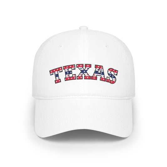 Texas - Low Profile Baseball Cap