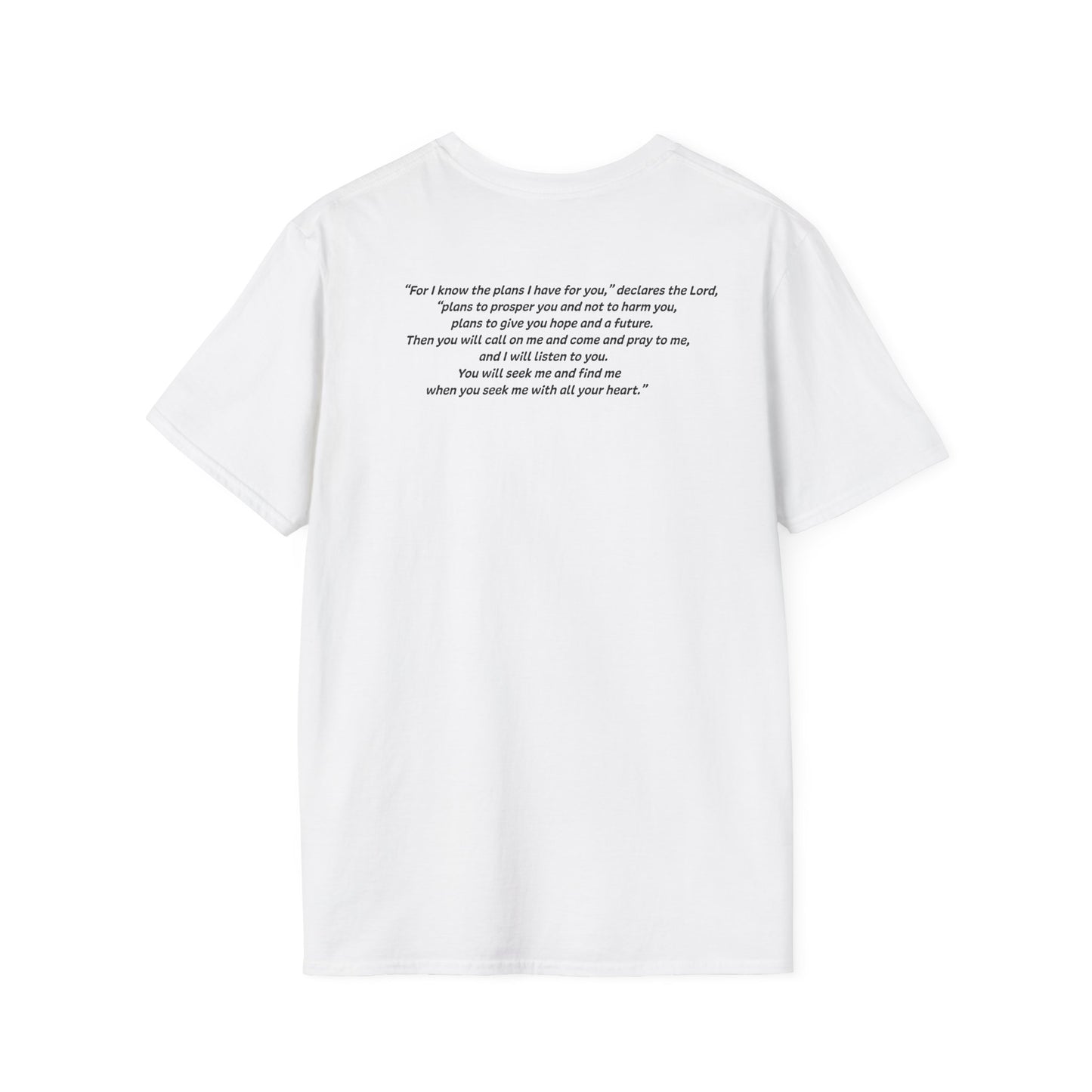 Jeremiah‬ ‭29‬:‭11‬-‭13‬‬‬‬ - God Coordinates - Unisex Softstyle T-Shirt
