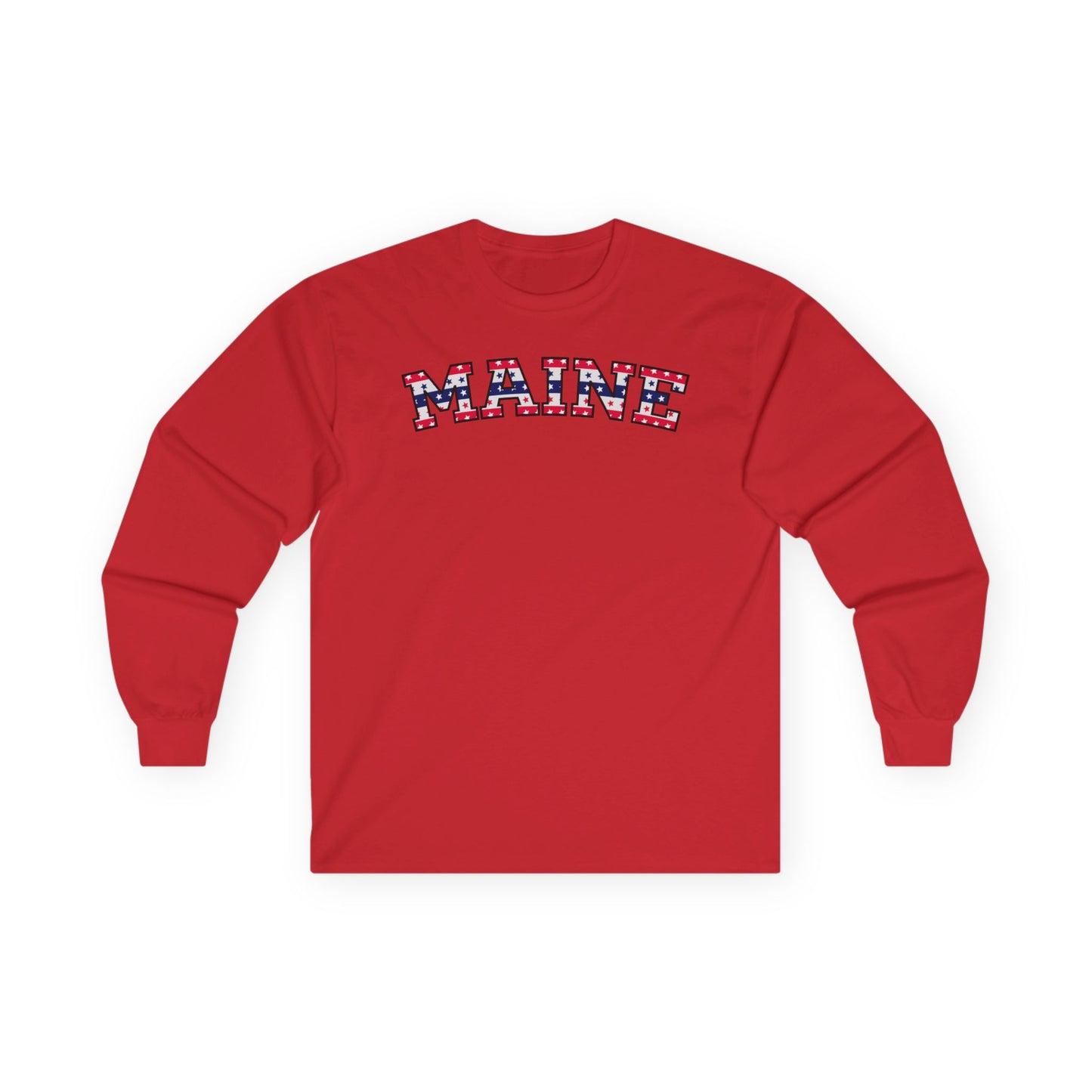 Maine - Unisex Ultra Cotton Long Sleeve Tee