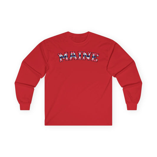Maine - Unisex Ultra Cotton Long Sleeve Tee