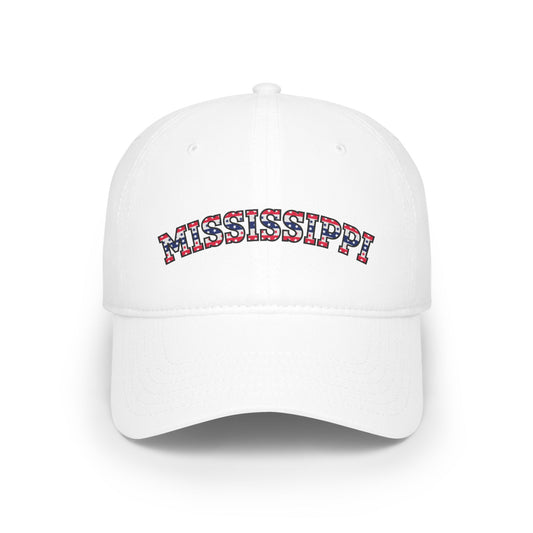 Mississippi - Low Profile Baseball Cap