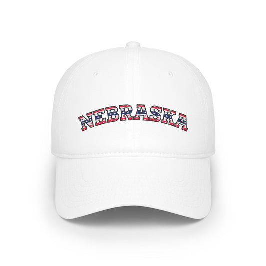 Nebraska - Low Profile Baseball Cap
