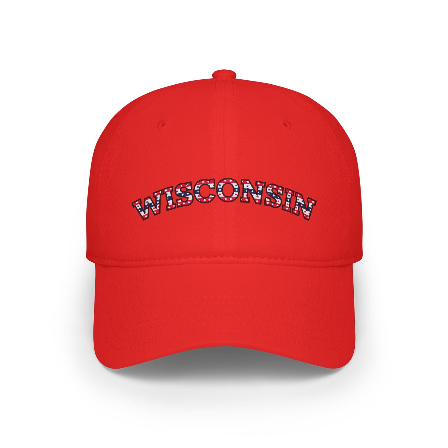 Wisconsin - Low Profile Baseball Cap
