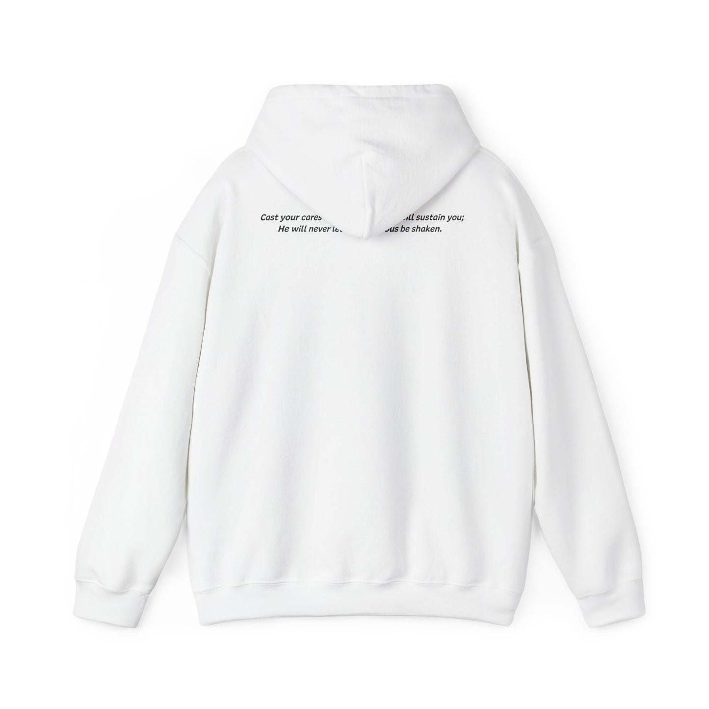 Psalms‬ ‭55:22‬‬‬‬ - God Coordinates - Unisex Heavy Blend™ Hooded Sweatshirt