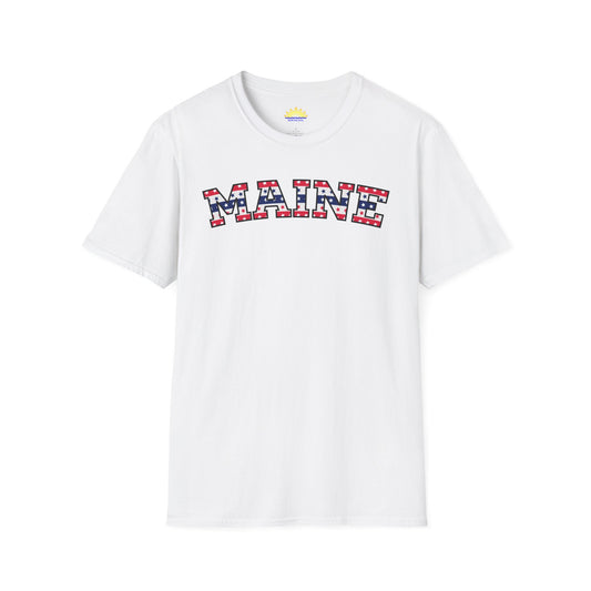 Maine - Unisex Softstyle T-Shirt