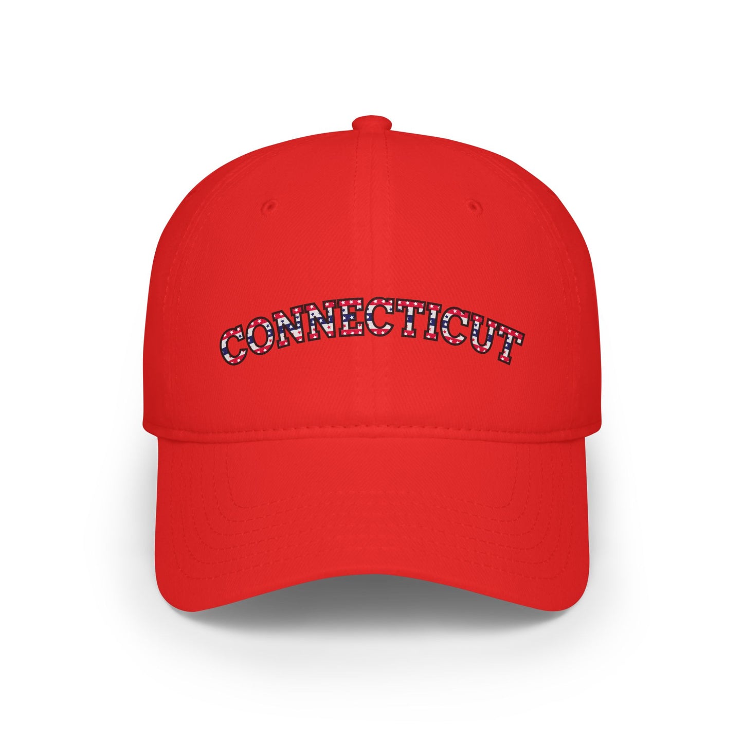 Connecticut - Low Profile Baseball Cap