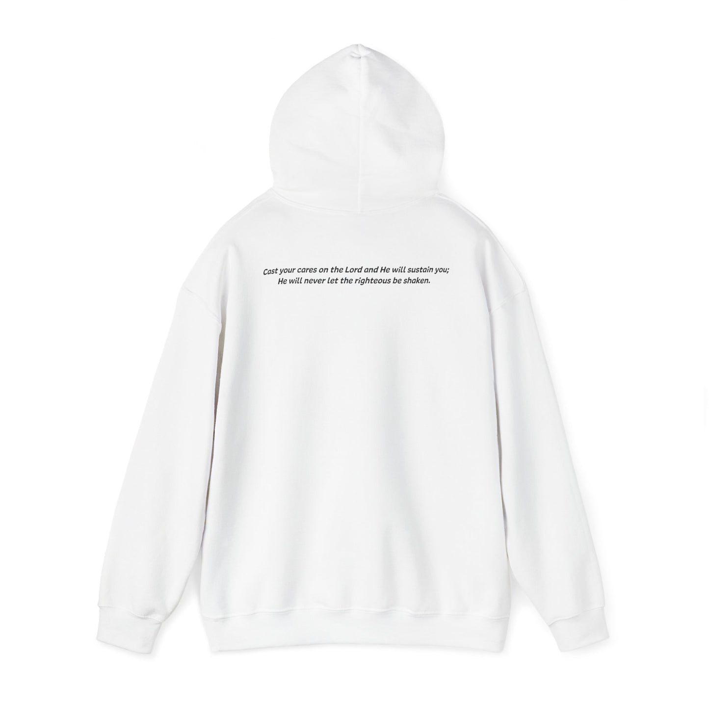 Psalms‬ ‭55:22‬‬‬‬ - God Coordinates - Unisex Heavy Blend™ Hooded Sweatshirt